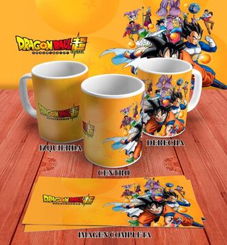 Taza Dragon Ball varios modelos (ver fotos)