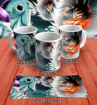 Taza Dragon Ball varios modelos (ver fotos)