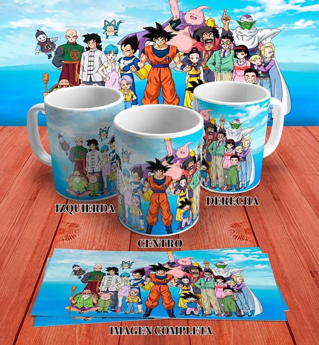 Taza nueva Dragon Ball varios modelos (ver fotos)