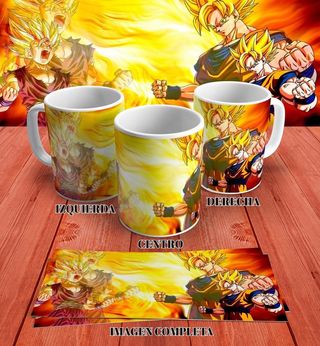 Taza nueva Dragon Ball varios modelos (ver fotos)