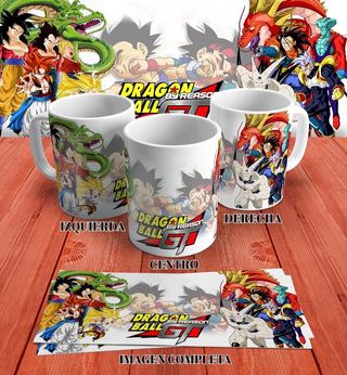 Taza nueva Dragon Ball varios modelos (ver fotos)