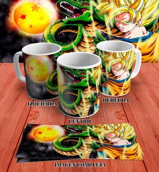 Taza Dragon Ball varios modelos (ver fotos)