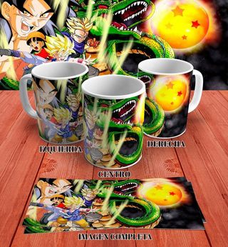 Taza Dragon Ball varios modelos (ver fotos)