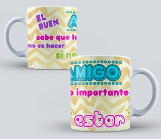 Taza Amigos Amigas Amistad varios modelos