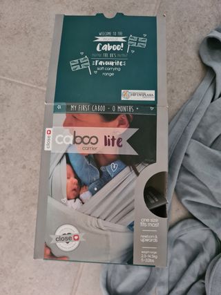 Portabebé mochila fular Caboo Lite