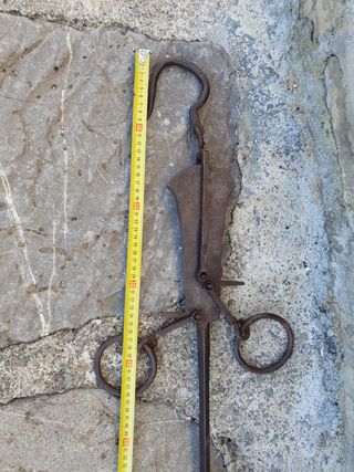 Antigua Romana carrazón peso bascula