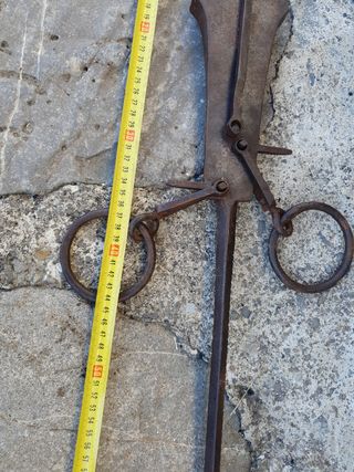 Antigua Romana carrazón peso bascula