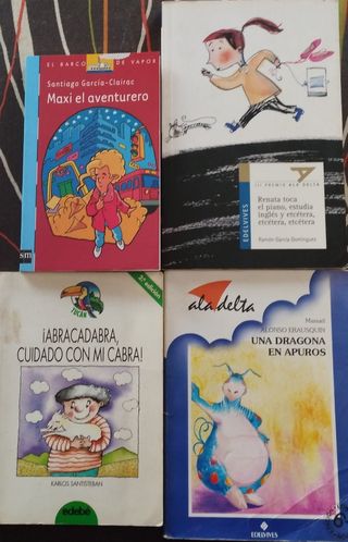 Grupo de libros infantiles