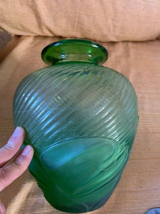 vaso in vetro soffiato a bocca