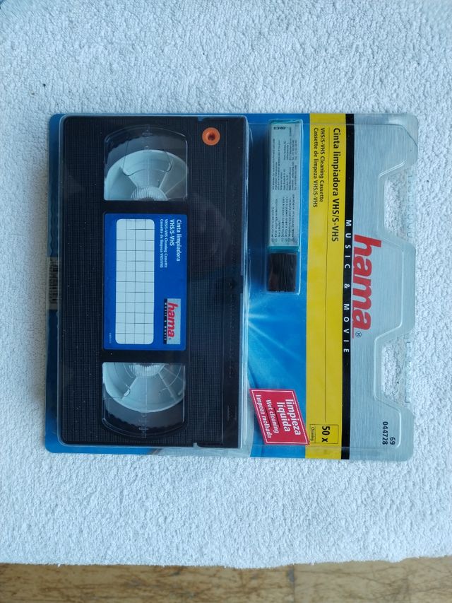 Hama VHS/SVHS Video Cleaning Tape de segunda mano por 8 EUR en Girona
