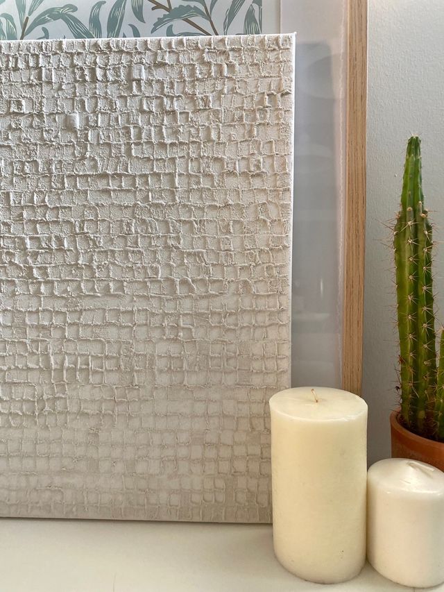 Cuadro decorativo hecho a mano