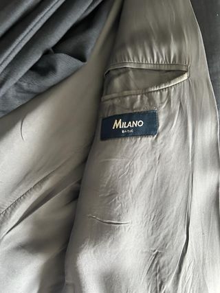 Traje Azul Marino Primaveral Talla 42