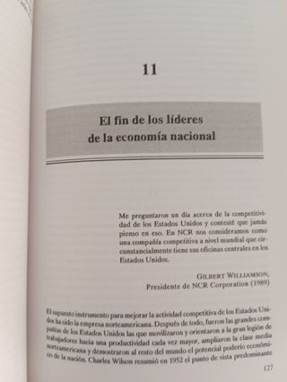 R. Reich, El trabajo de las naciones