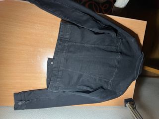 CAZADORA VAQUERA NEGRA