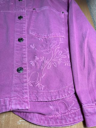 CAZADORA VAQUERA ROSA
