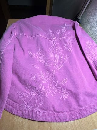 CAZADORA VAQUERA ROSA