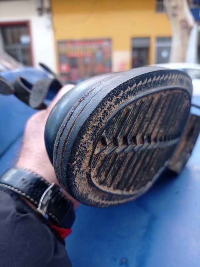 Antiguas botas militares SEGARRA