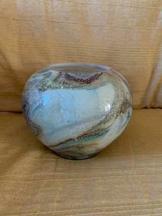 vaso in vetro soffiato