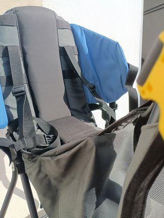 Mochila Silla Transporte Niño azul Máximo 22kg