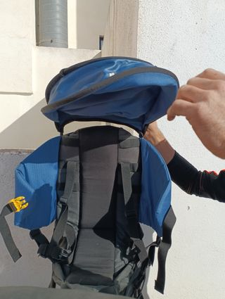 Mochila Silla Transporte Niño azul Máximo 22kg