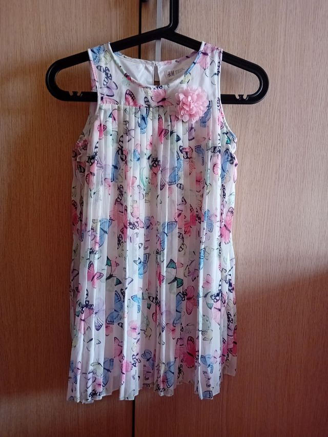Vestido verano T7-8 120cm