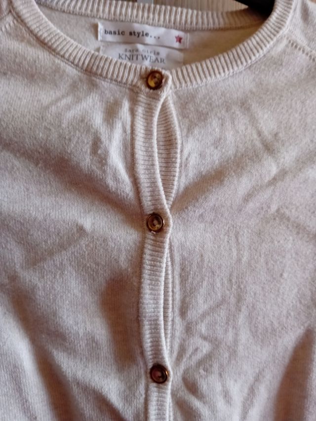 Chaqueta punto niña Zara