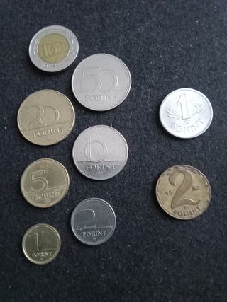 25 monedas Hungría Rumanía Bulgaria