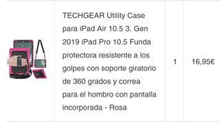 TECHGEAR Utility Case para iPad Air 10.5 3. Gen 20