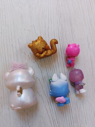 Lote muñecos mojipop hatchimals