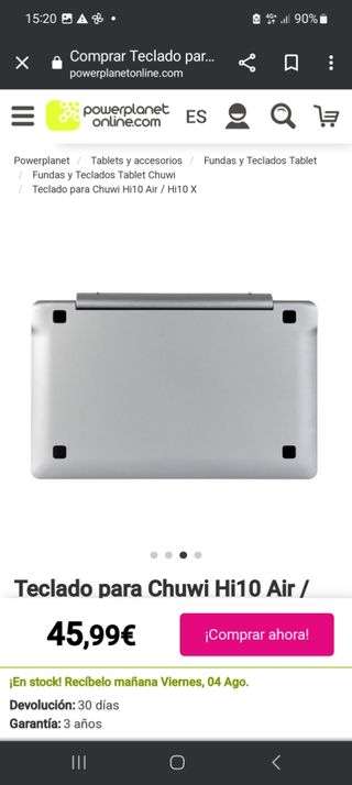 Teclado para tableto Ipad