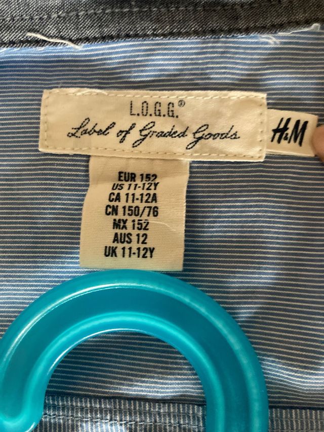 Pack dos camisas niño talla 11-12