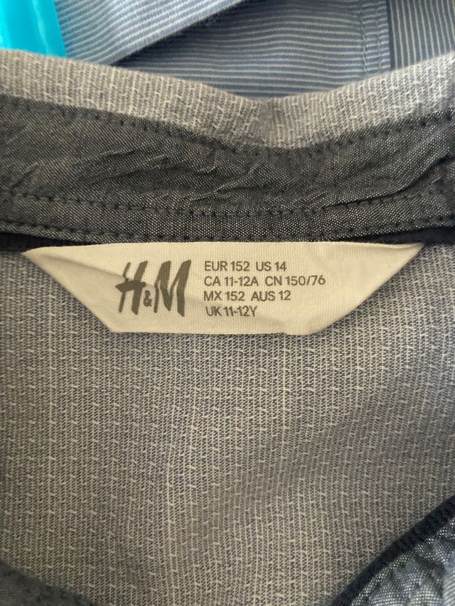 Pack dos camisas niño talla 11-12