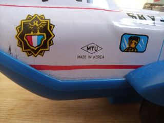 Helicóptero cuerda antiguo