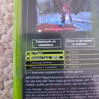 VAN HELSING - XBOX - Castellano