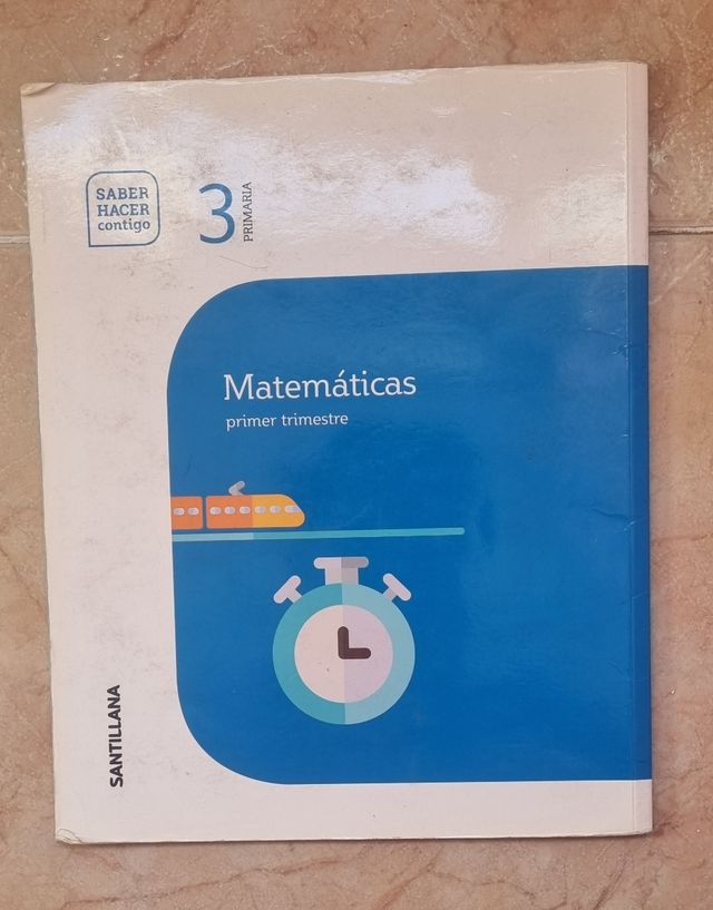 Libro Matemáticas Santillana 3 Primaria de segunda mano por 5 EUR en ...