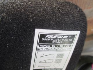 Patines en linea Powerslide Doop Dusk 90 T. 43-49 