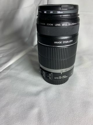 Cámara Canon Eos 70D más objetivos y baterias