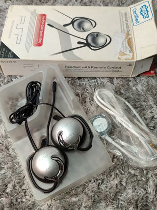 Psp Sony gametreveller red. headset psp