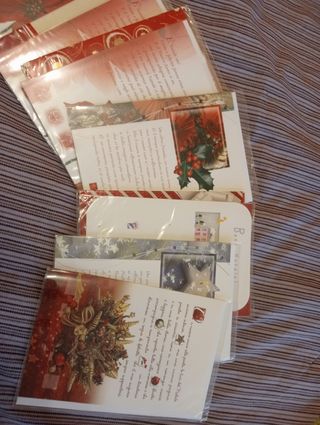 Biglietti natalizi nuovi