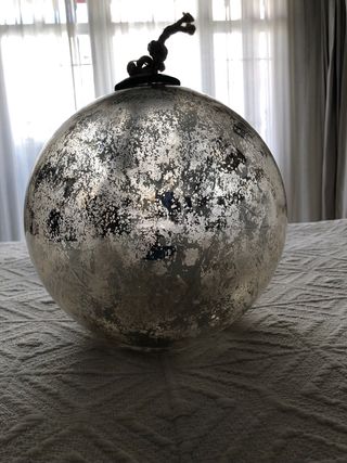 Bolas grandes de navidad de cristal