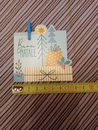 Bigliettini Natalizi con moletta