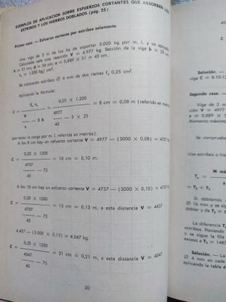 Tablas para cálculo práctico del hormigón armado