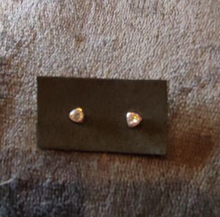 Pendientes plata ley bebe