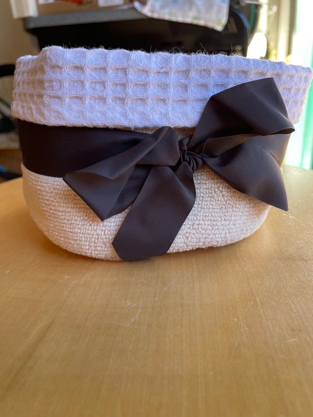 cestino porta rotolo in morbida spugna