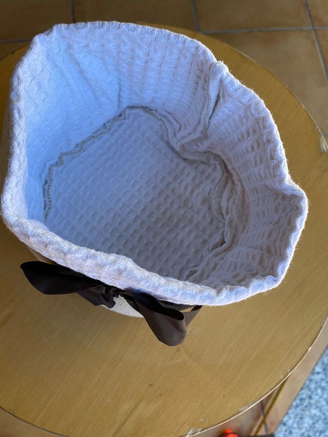 cestino porta rotolo in morbida spugna