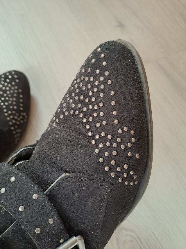 Botines negros 39