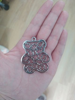 Colgante oso tipo tous