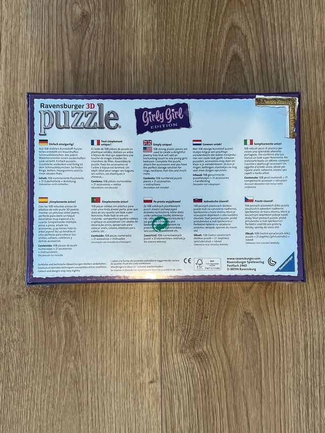 Puzzle 3D de Soy Luna Disney - Colgador de joyas