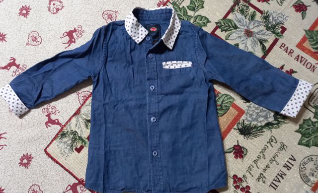 camicia buratti bimbo 9 mesi