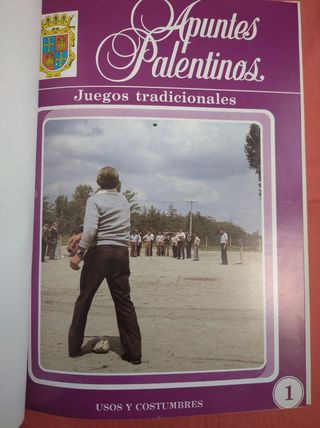 LIBROS 6 TOMOS "APUNTES PALENTINOS" PALENCIA 1983